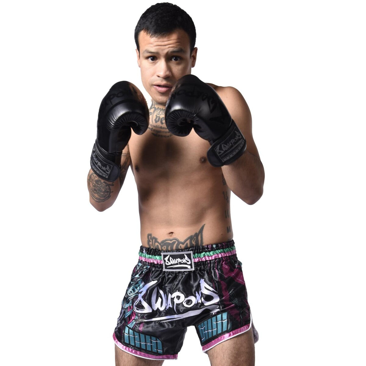 8Weapons Muay Thai Shorts, Samurai 2.0, cyber, L