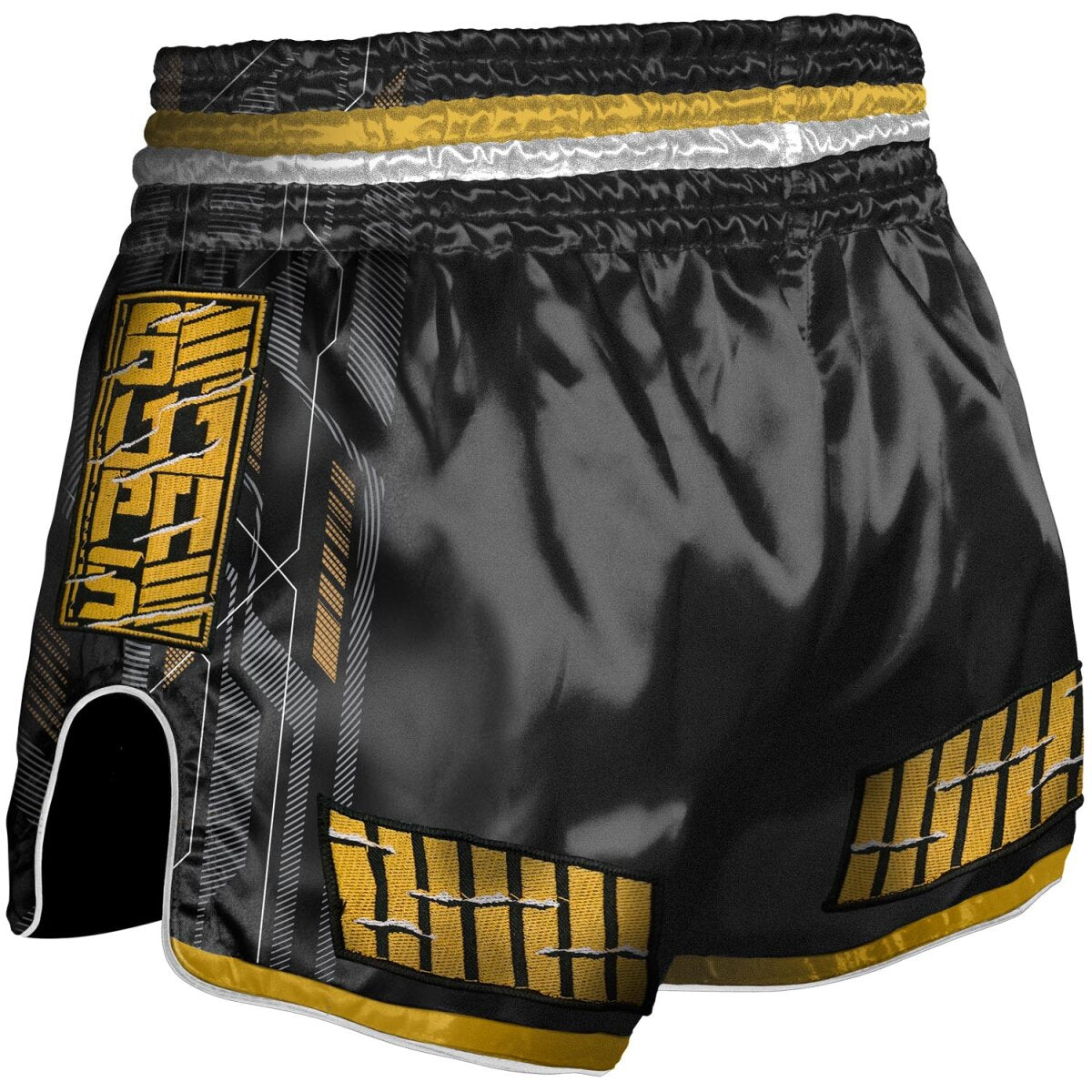 8Weapons Muay Thai Shorts, Samurai 2.0, gold, L